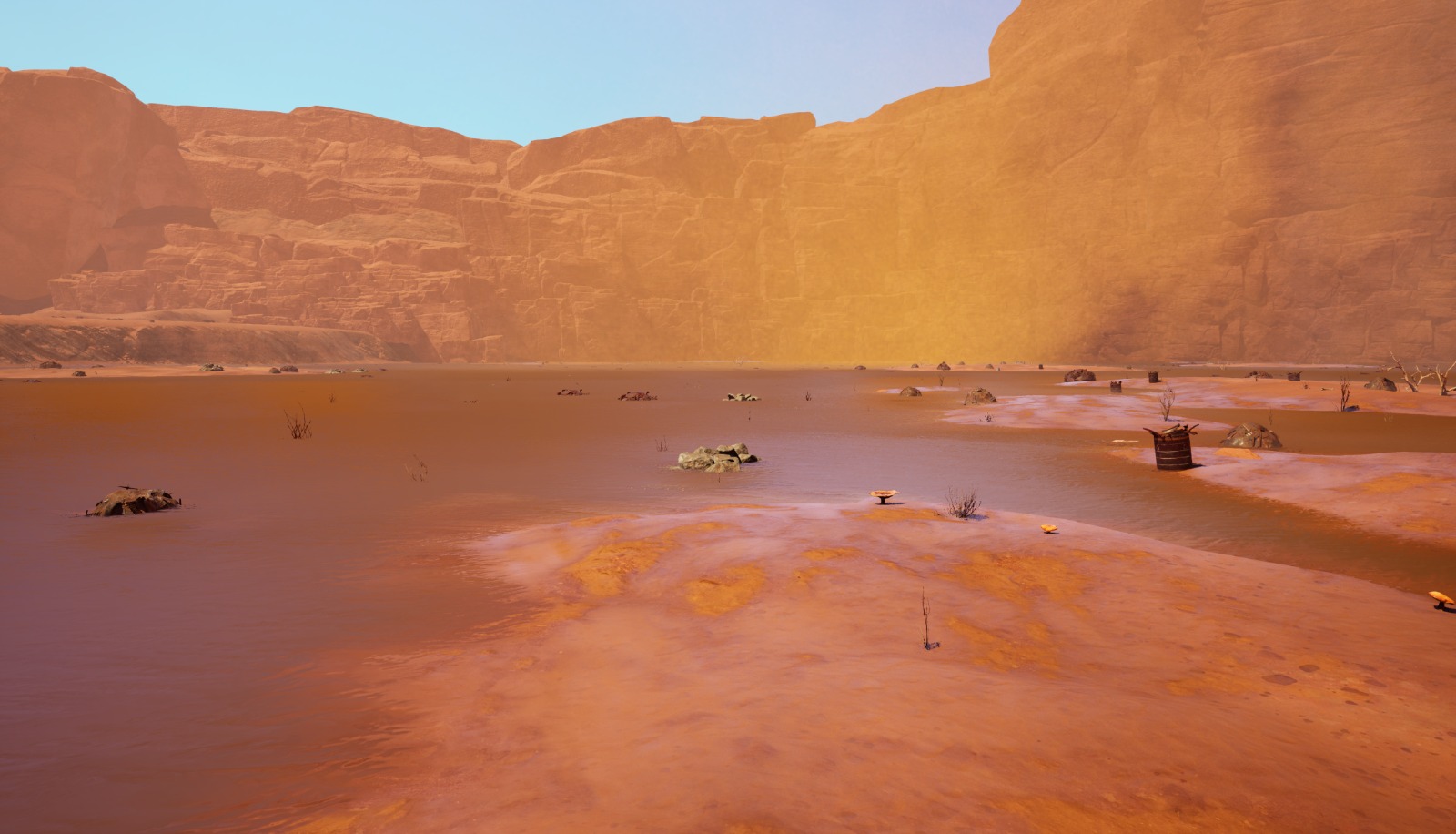 Blackmire, the swamp region crossed with a harpoon in Harbor